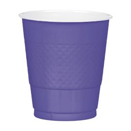 Vaso grande morado claro (10 unid)