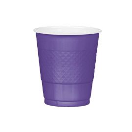 Vaso grande morado oscuro (10 unid