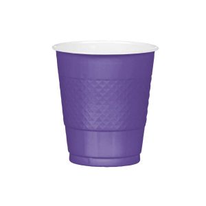 Vaso grande morado oscuro (10 unid