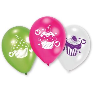 Globos cupcake 6 und