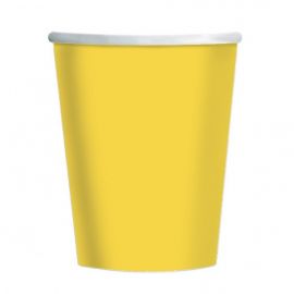 Vasos 266ml amarillo