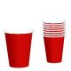 Vasos 266ml rojo