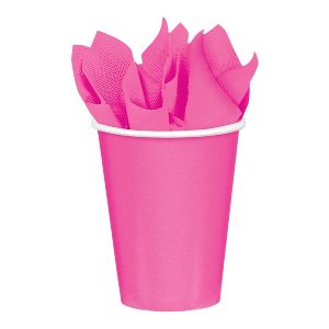 Vasos 266ml rosa chicle