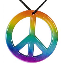 Collar hippie arcoiris