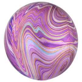 Globo helio esfera marmol rosa