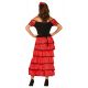 Disfraz flamenco rojo ad 