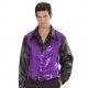 Chaleco lentejuelas hombre morado