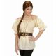 Blusa beige mujer