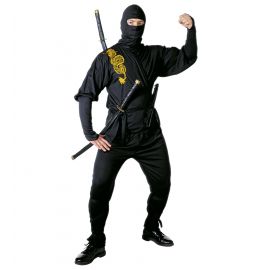 Disfraz ninja negro adt