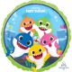 Globo helio baby shark circulo