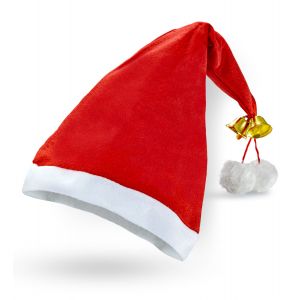 Gorro papa noel campanas