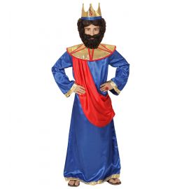 Disfraz rey azul