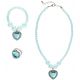 Set joyas azul