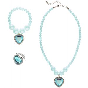 Set joyas azul