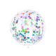 Globo jumbo transparente confetti