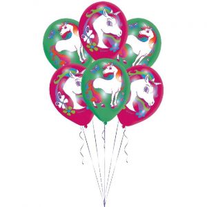 Globos unicornio 6 und