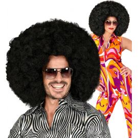 Peluca afro deluxe