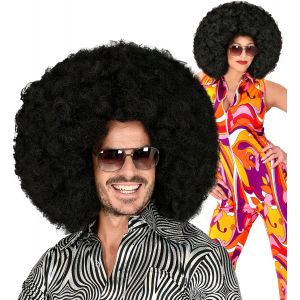 Peluca afro deluxe