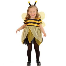 Disfraz abeja vestido niñas de 1 a 3 años