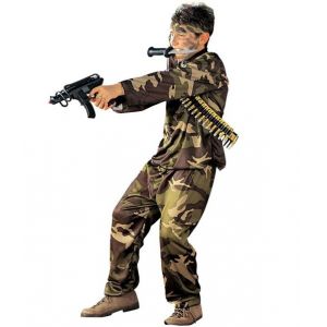 Disfraz militar niño de 5 a 13 años