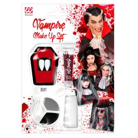 Kit maquillaje y dientes vampiro