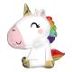 Globo helio unicornio bebe