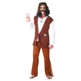 Disfraz hippie hombre gu