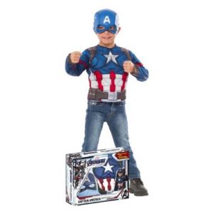 Disfraz Capitán América caja 4-6