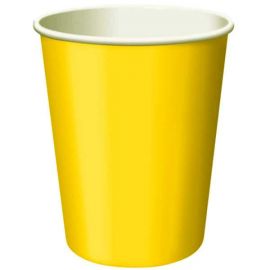 Vasos 270ml amarillo