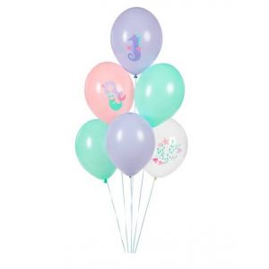 Bolsa 50 globos sirenas