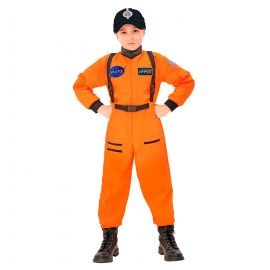 Disfraz astronauta naranja 