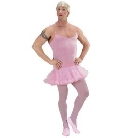 Disfraz bailarina hombre rosa