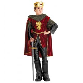 Disfraz rey medieval inf