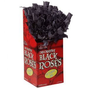 Rosa negra 44 cm.
