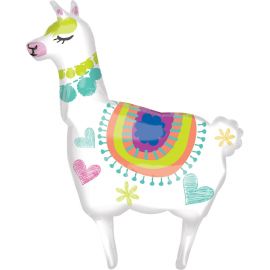 Globo helio llama 