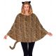 Disfraz poncho leopardo