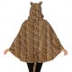 Disfraz poncho leopardo