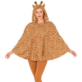 Disfraz poncho jirafa