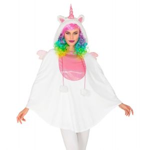 Disfraz poncho unicornio