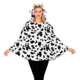 Disfraz poncho vaca