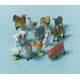 Pack 12 animales figuras