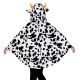 Disfraz poncho vaca inf