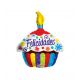 Globo helio pastel felicidades