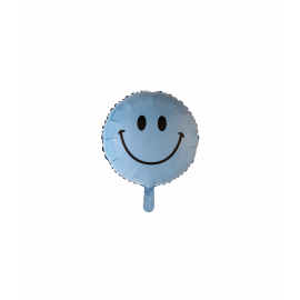 Globo helio sonrisa azul