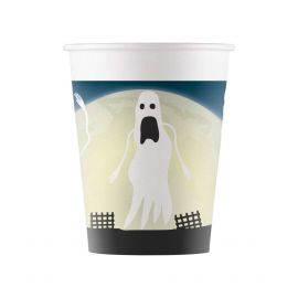 Vasos scary moon 8ud