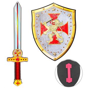 Set espada y escudo cruzado gomaeva