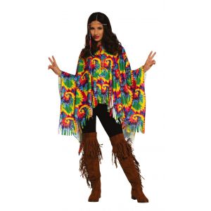 Poncho hippie chica