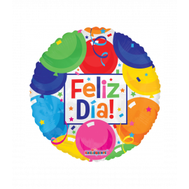 Globo helio feliz dia globos