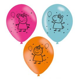 Globos peppa pig pack 6