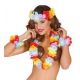 Conjunto hawaiana flor